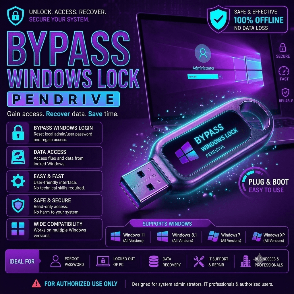 Windows Lock Bypass